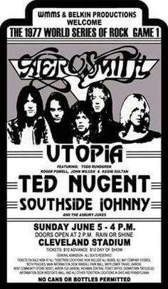 World Series of Rock Poster