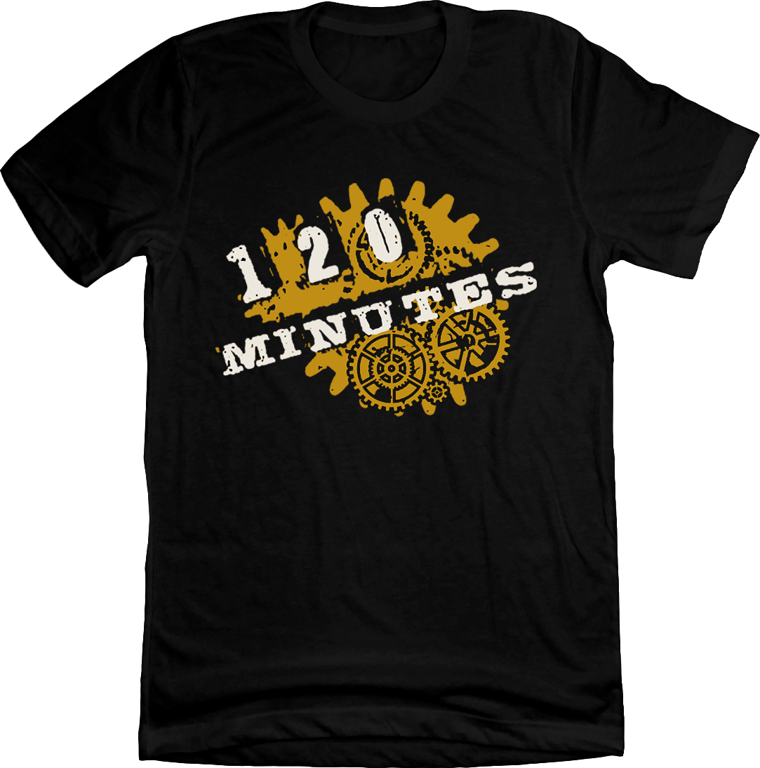 120 Minutes T-shirt black Old School Shirts