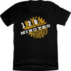 120 Minutes T-shirt black Old School Shirts