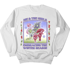 Me & The Girls Embracing the Winter Season Crewneck Sweatshirt