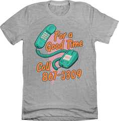 For a Good Time Call 867-5309