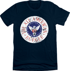 All-American Burger T-shirt Old School Shirts