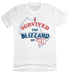 I Survived the Blizzard of '78 Ontario Old School Shirts
