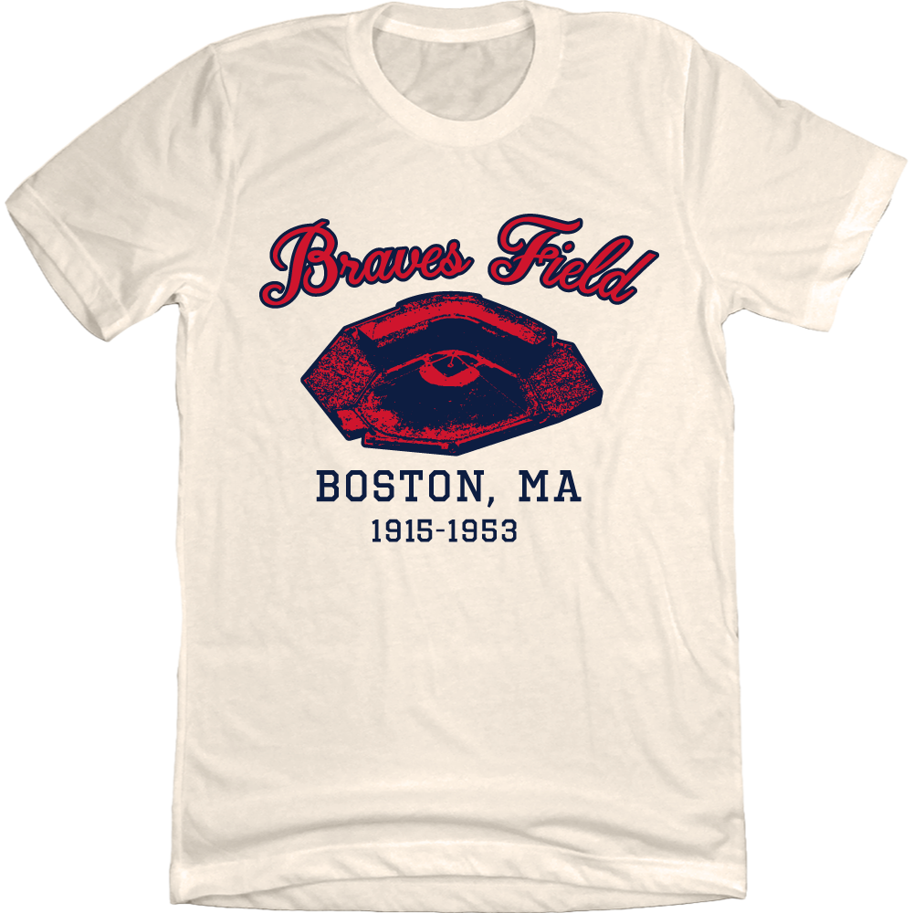 Braves Field Boston, MA T-shirt Old School Shirts
