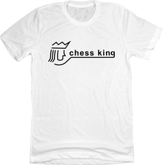 Chess King T-shirt white Old School Shirts