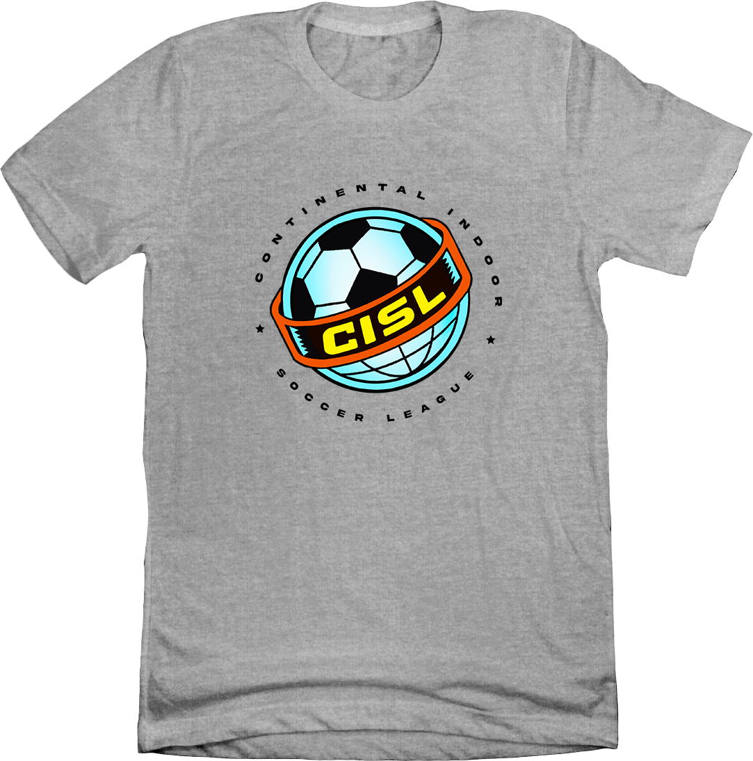 CISL Logo T-shirt grey Old School Shirts