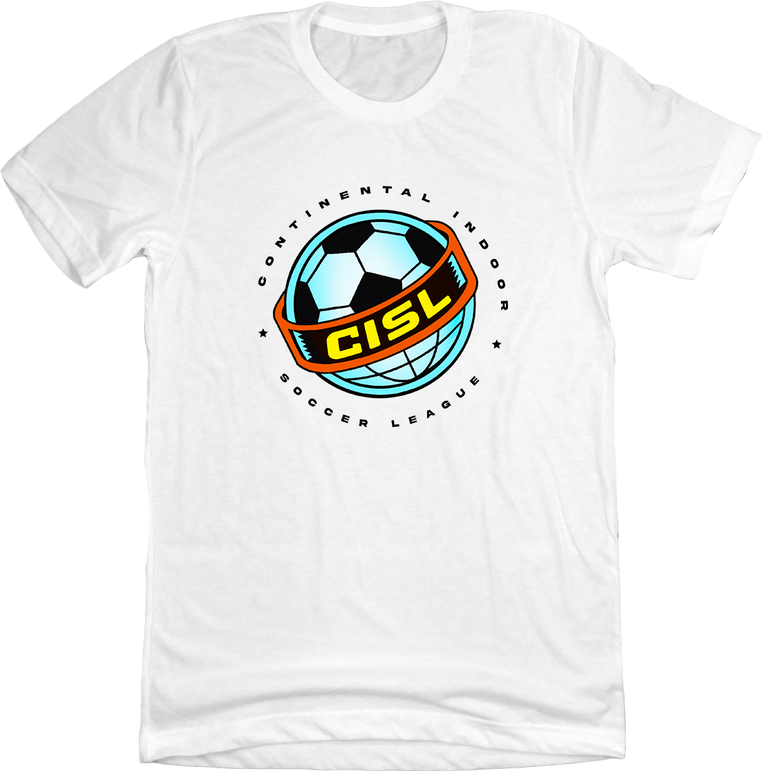 CISL Logo T-shirt | Retro Soccer Apparel | Old School Shirts