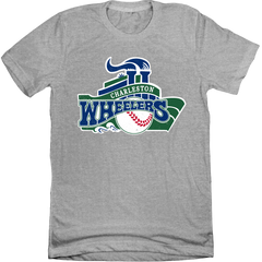 Charleston Wheelers grey T-shirt Old School Shirts