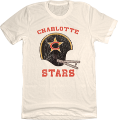 Charlotte Stars World Football League Old School Shirts