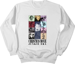 Christmas Movie Era Crewneck Old School Shirts