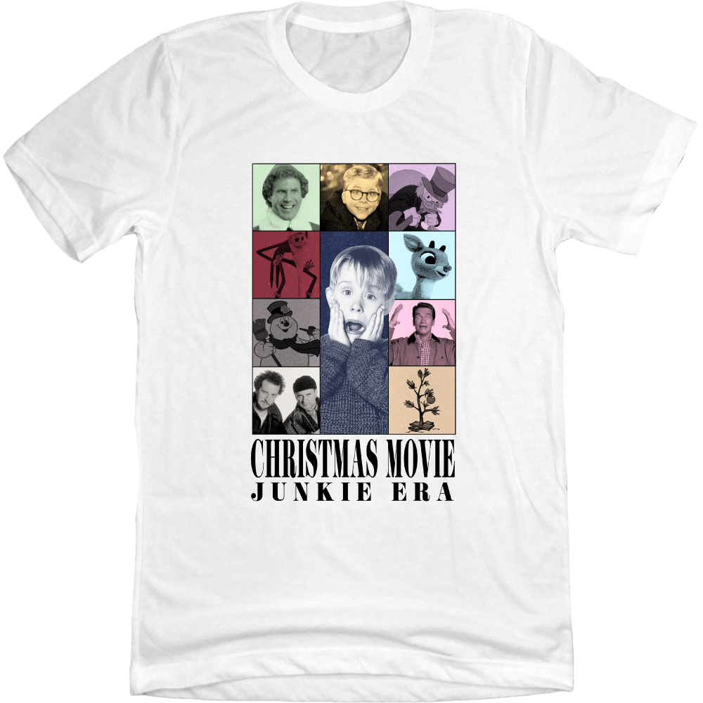 Christmas Movie Era T-shirt Old School Shirts