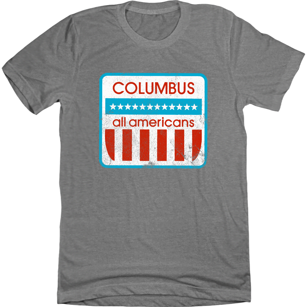 Columbus All-Americans Softball Unisex Tee