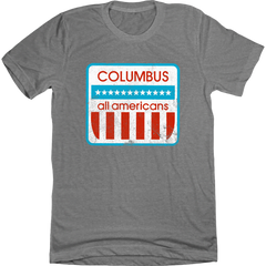 Columbus All-Americans Softball Unisex Tee