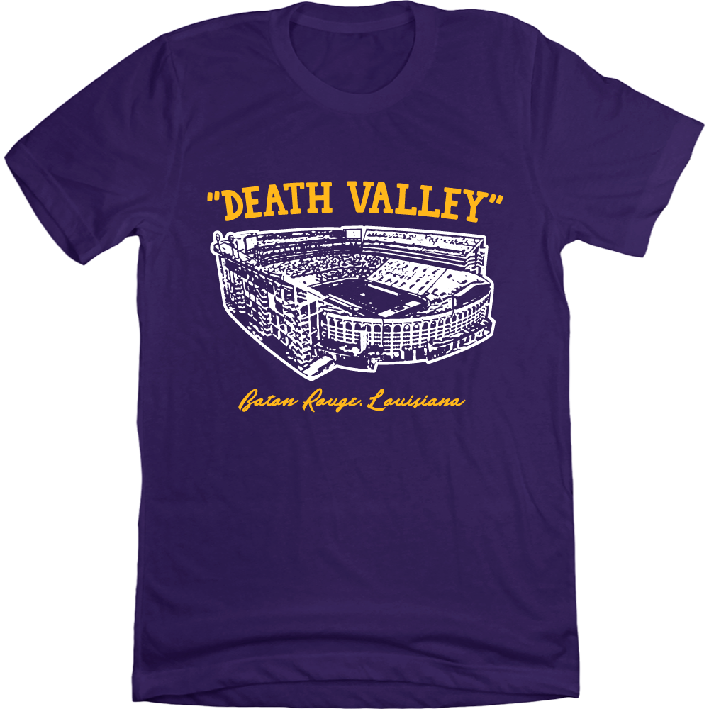 Death Valley Baton Rouge T-shirt Old School Shirts