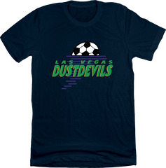 Las Vegas Dustdevils Navy T-shirt Old School Shirts