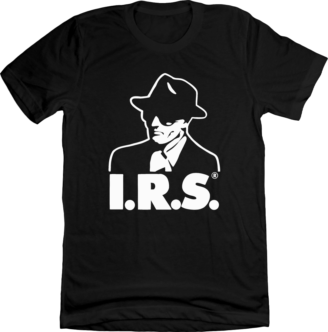 I.R.S. Records Black Tee