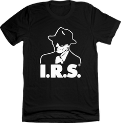 I.R.S. Records Black Tee