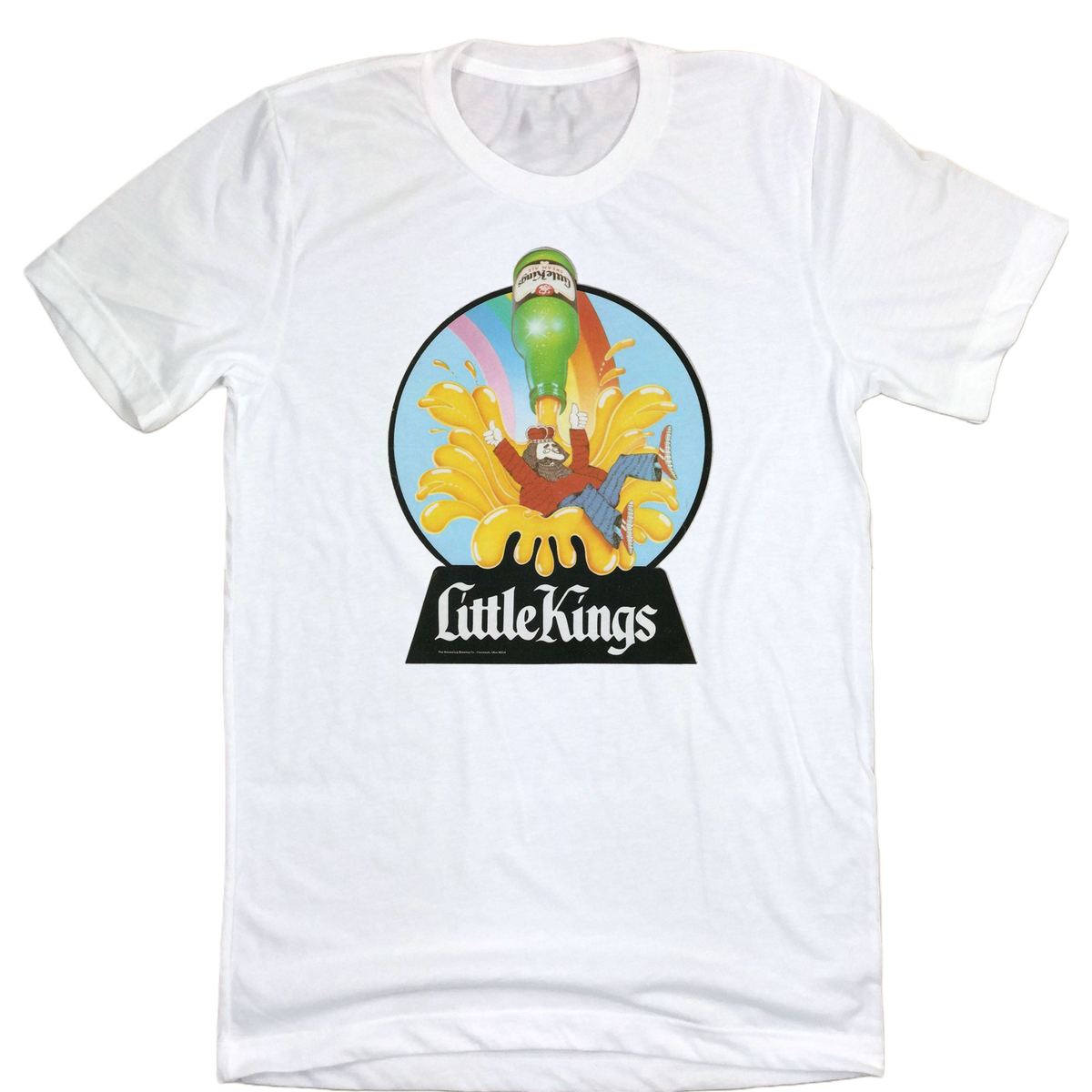 Little Kings Retro Rainbow Cartoon