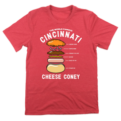 Anatomy of a Cincinnati Cheese Coney