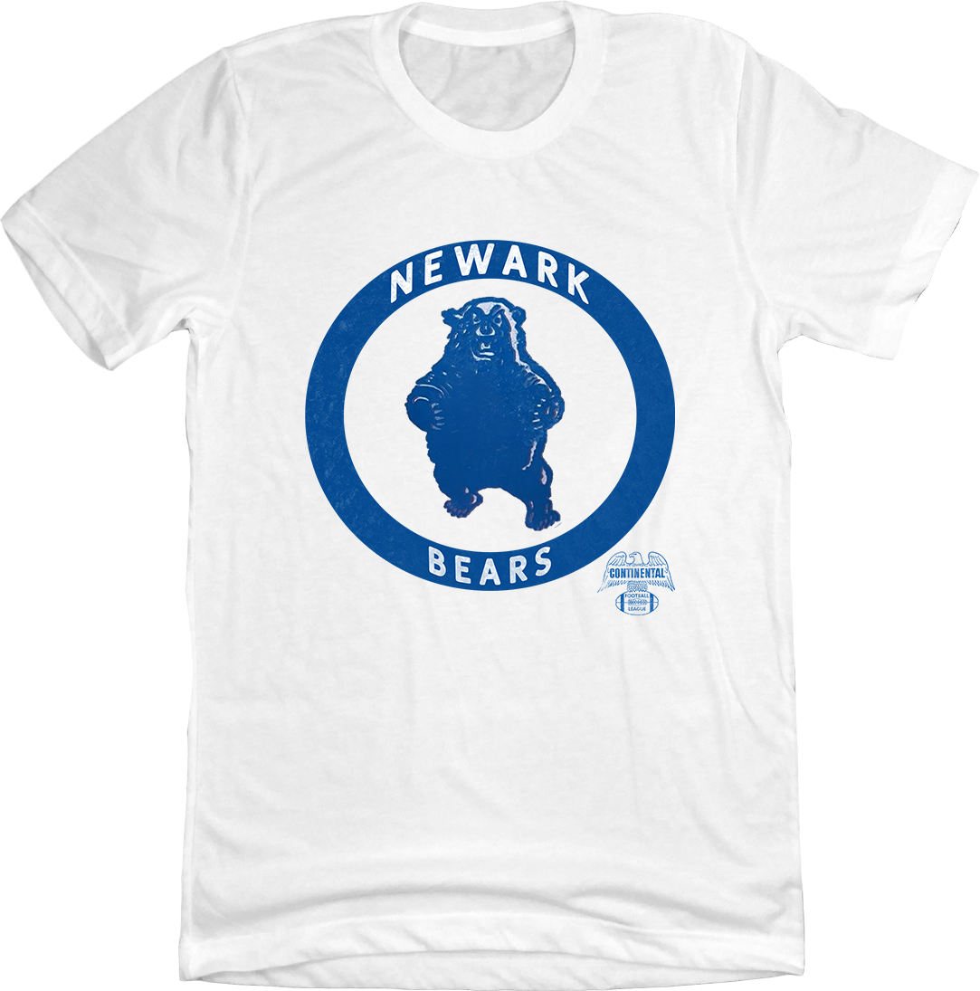 Newark Bears Football Old School Shirts