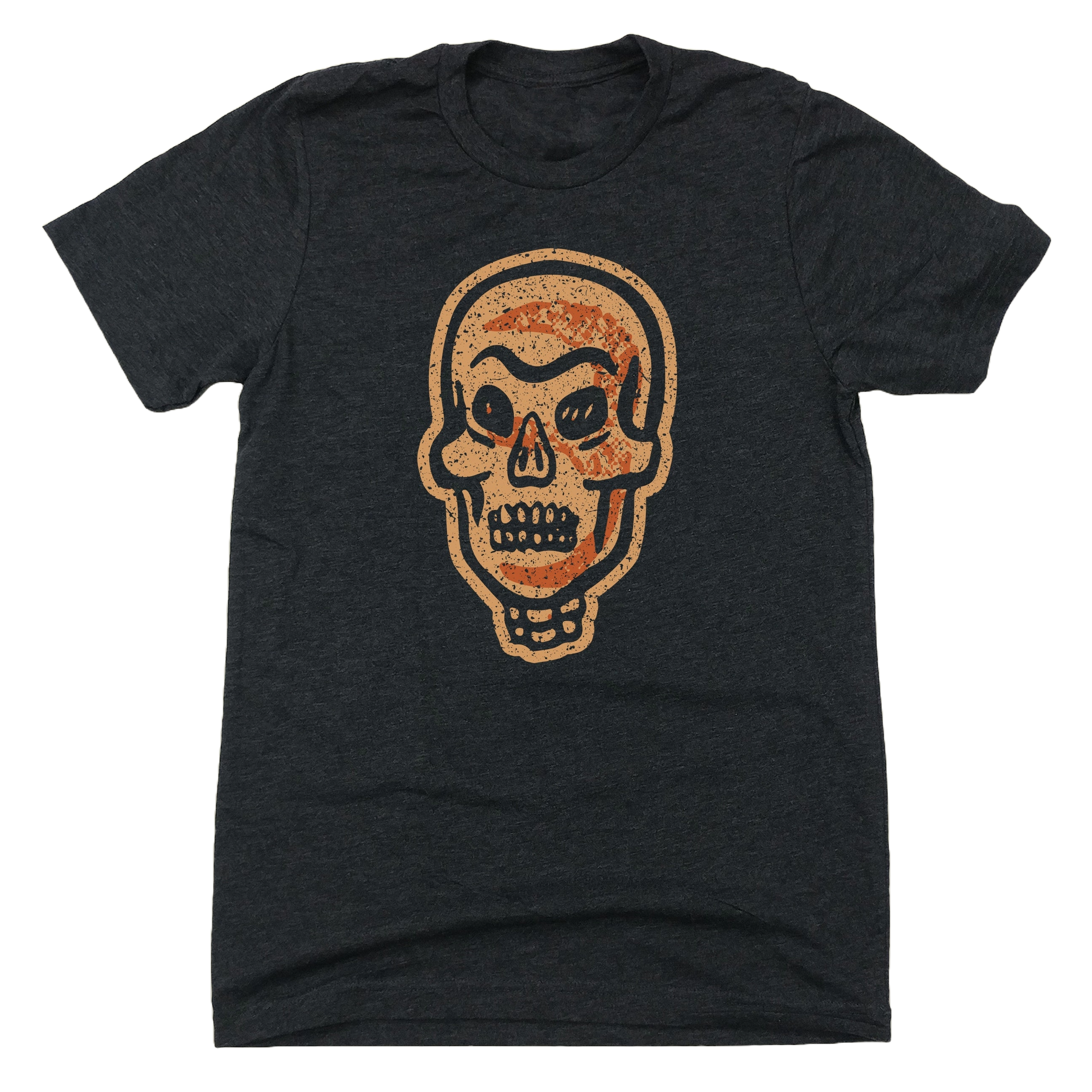Retro Skull Halloween Mask Unisex Tee