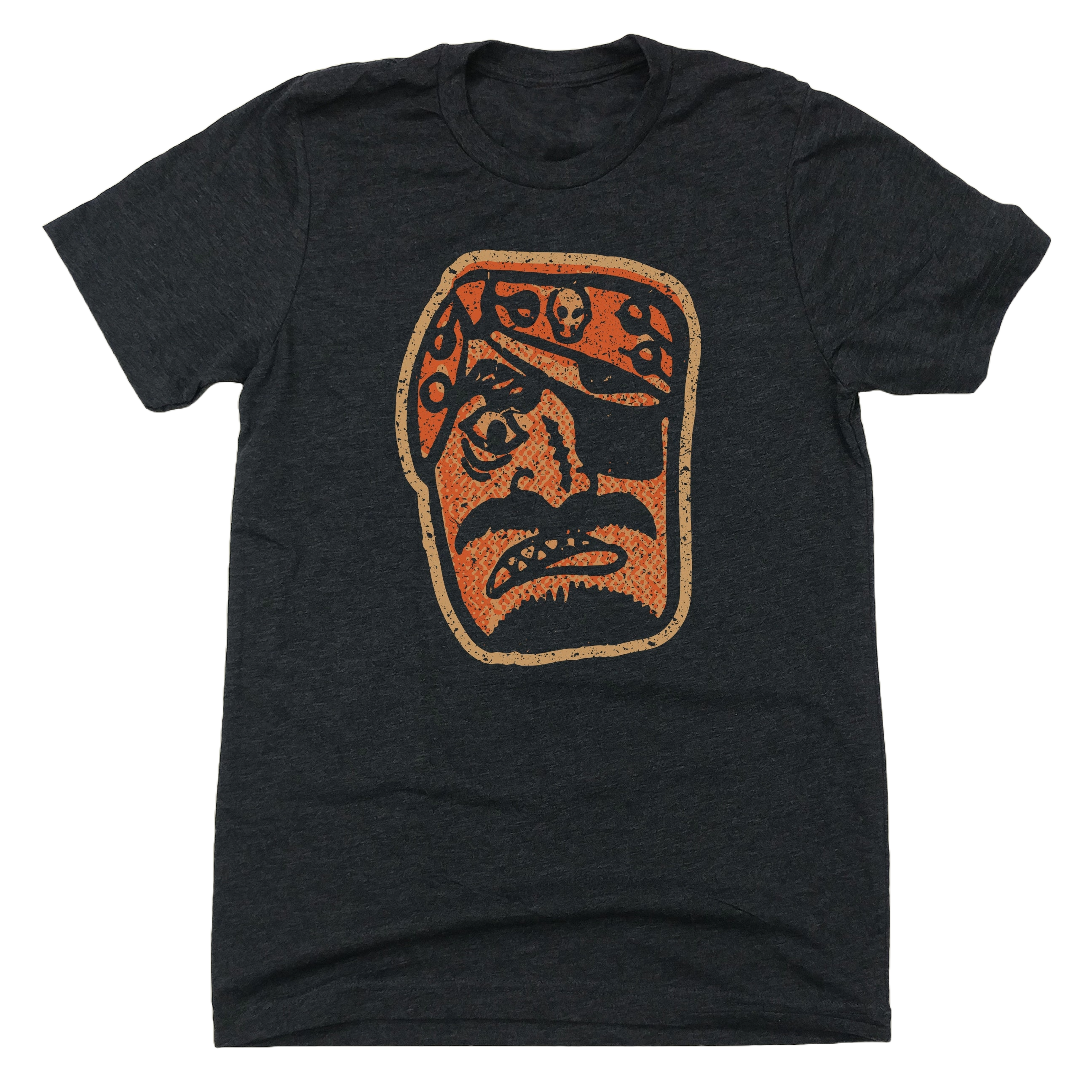 Retro Pirate Halloween Mask Unisex Tee