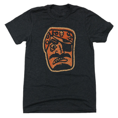 Retro Pirate Halloween Mask Unisex Tee