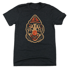 Retro Clown Halloween Mask Unisex Tee