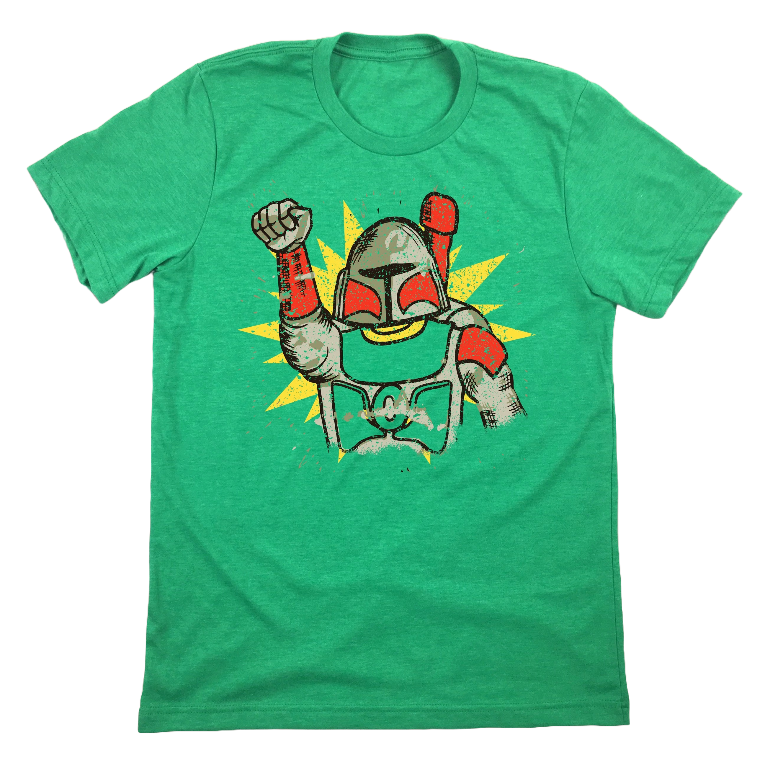 Cartoon Jetpack Fighter Costume Unisex Tee