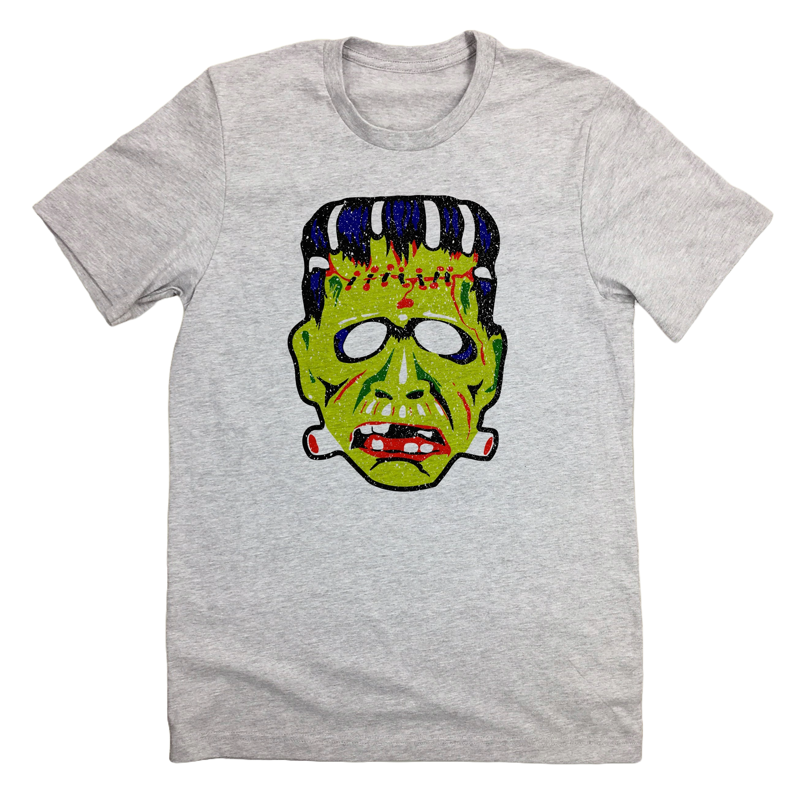 Vintage Frankenstein Mask Unisex Tee