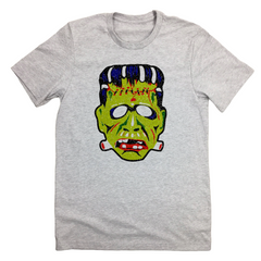 Vintage Frankenstein Mask Unisex Tee