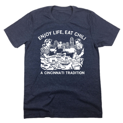 Enjoy Life, Eat Chili Unisex Tee