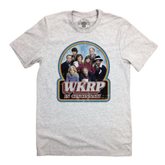 WKRP Full Color Cast Logo Unisex Tee
