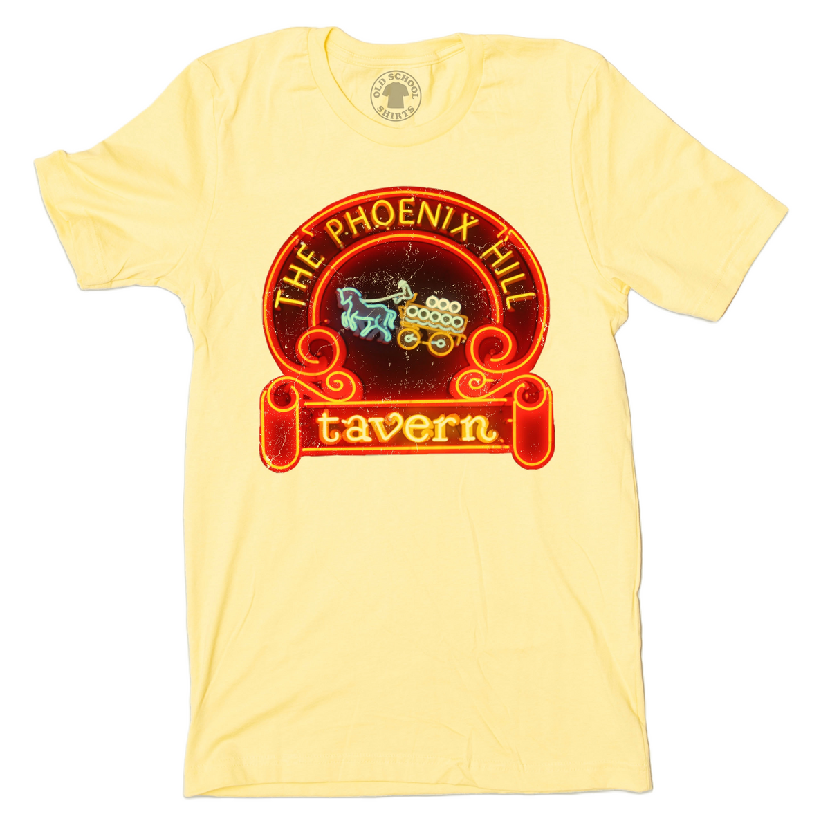 The Phoenix Hill Tavern Neon Sign Unisex Tee