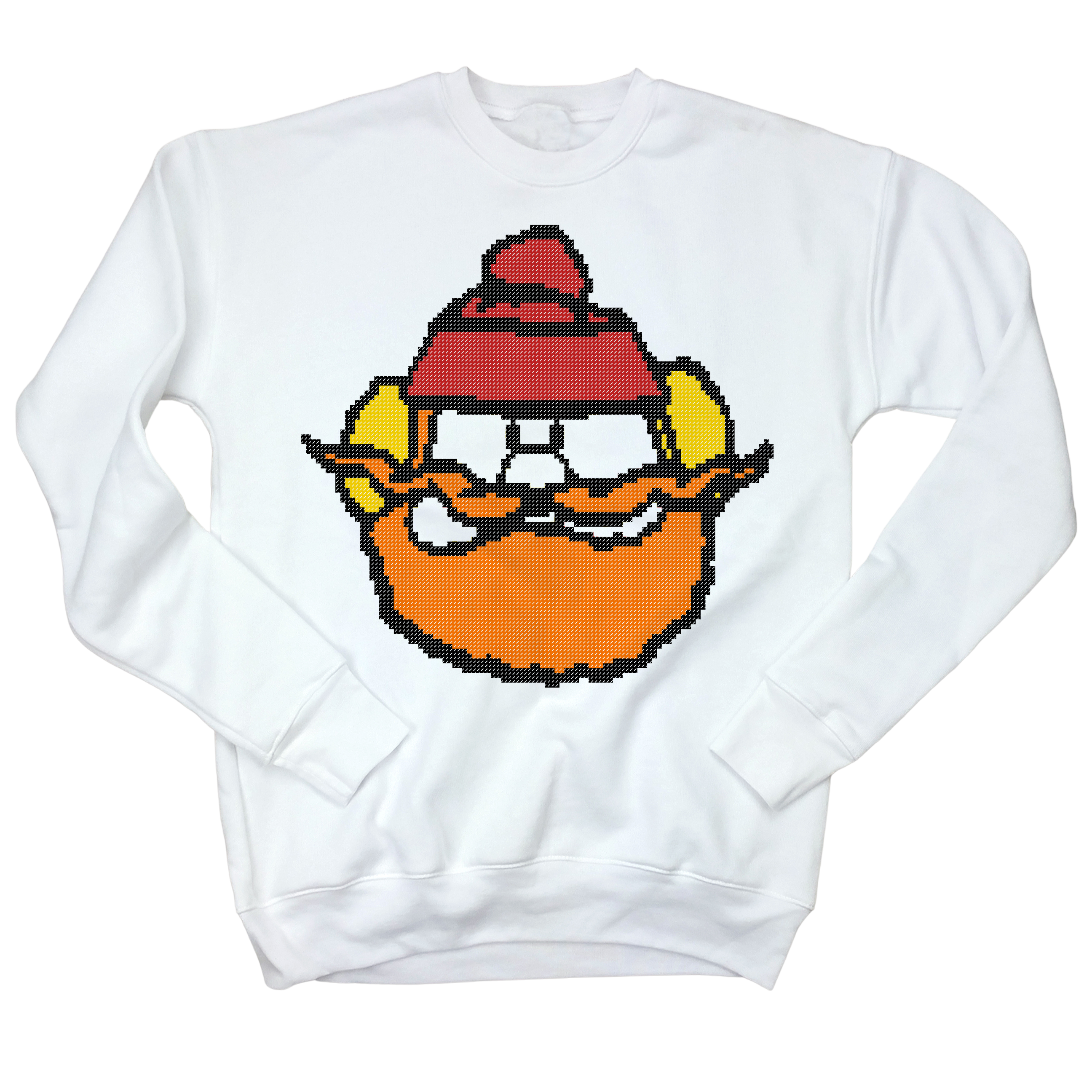 Yukon Man Ugly Sweatshirt Crewneck White Old School Shirts
