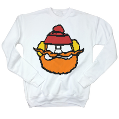 Yukon Man Ugly Sweatshirt Crewneck White Old School Shirts