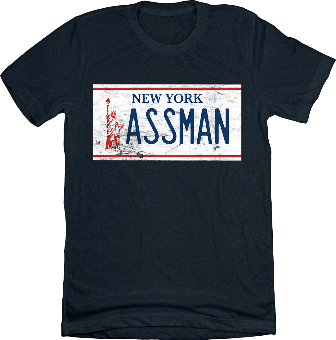 Assman Navy T-shirt Old School Shirts