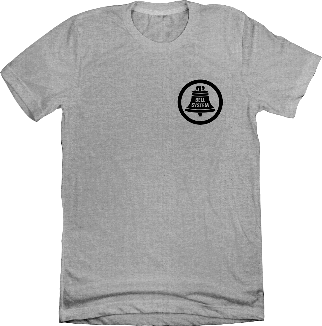 The Bell System grey T-shirt Old School Shirts
