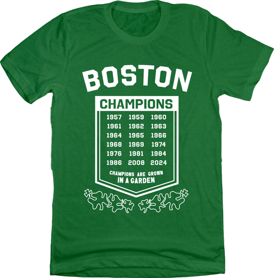 Champions Are Grown In A Garden