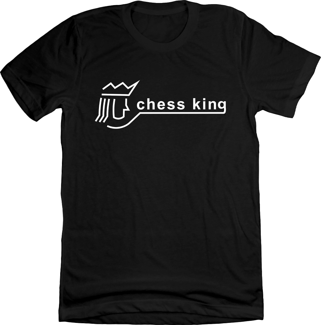 Chess King black T-shirt Old School Shirts