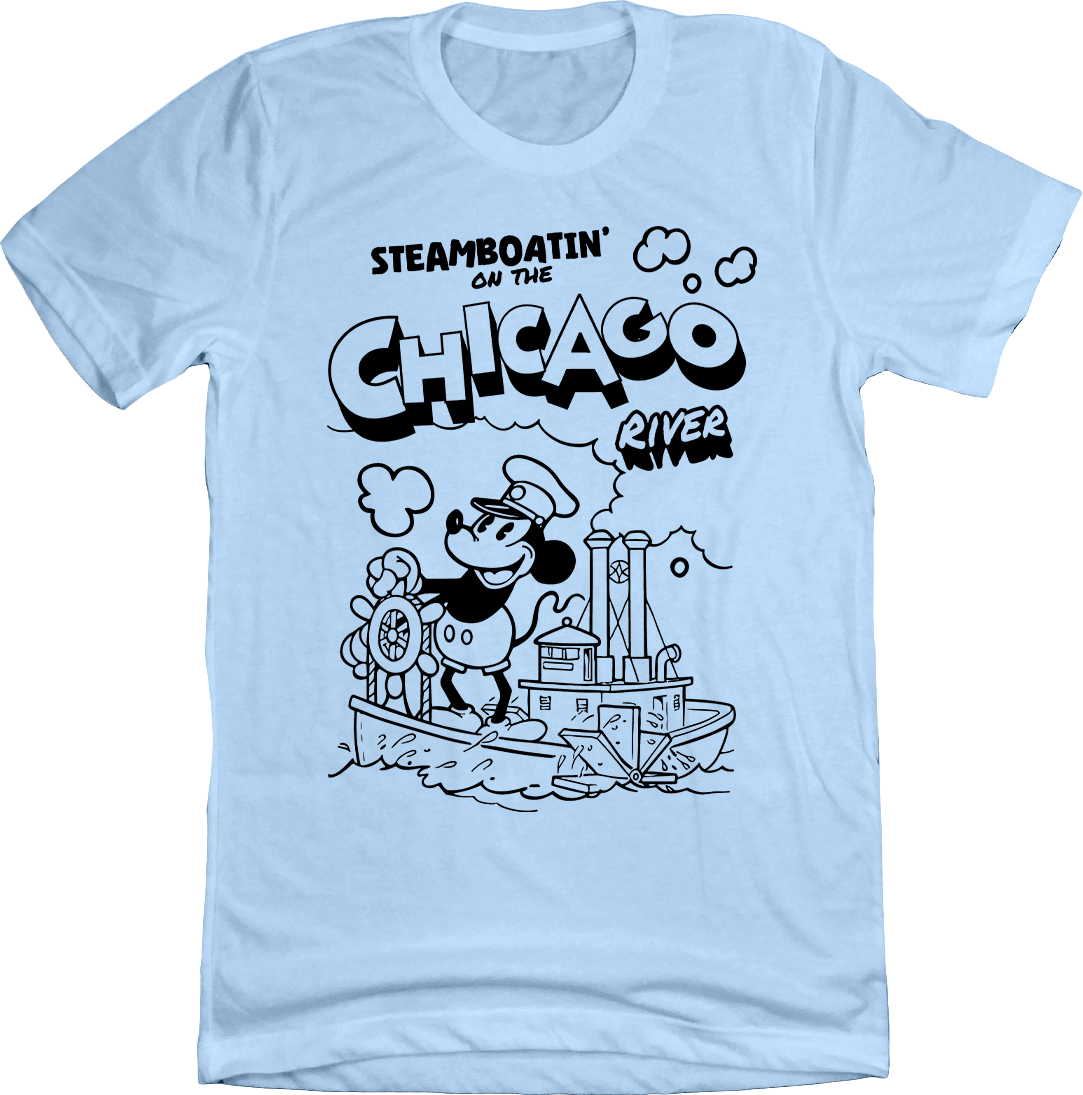 Steamboatin' on the Chicago River Steamboat Willie