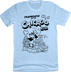 Steamboatin' on the Chicago River Steamboat Willie