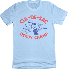 1994 Cul-de-sac Home Run Derby Champ Light Blue Tee