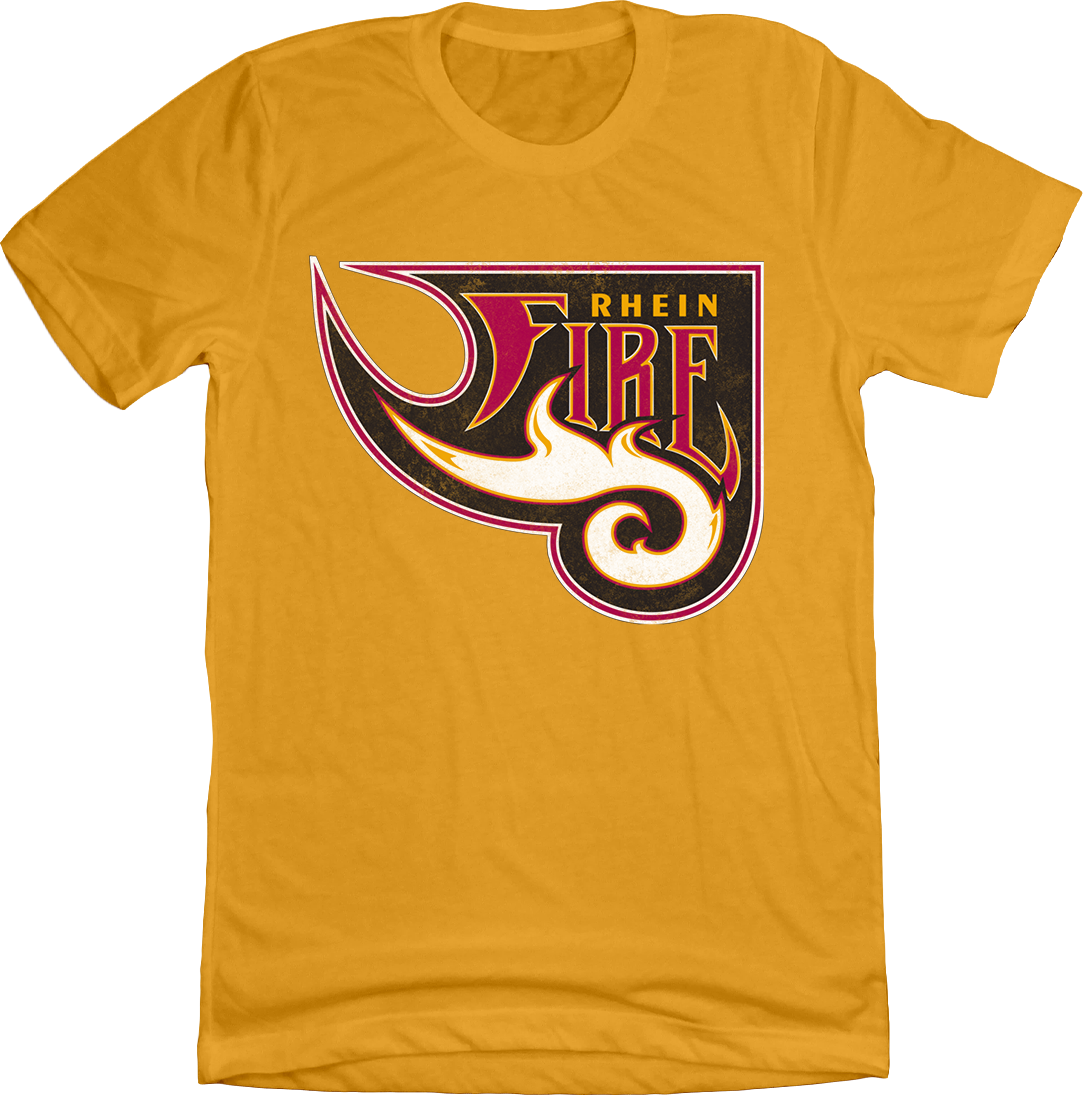 Rhein Fire - World League of American Football Gold Tee