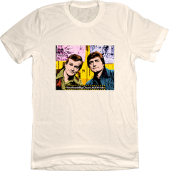 Hoolihan and Big Chuck natural white T-shirt