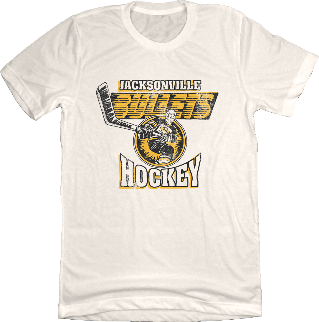 Jacksonville Bullets Hockey Natural Tee