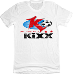 Philadelphia Kixx Soccer White Unisex Tee