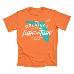 Miami Greatest Show on Surf & Turf Florida Old School Shirts