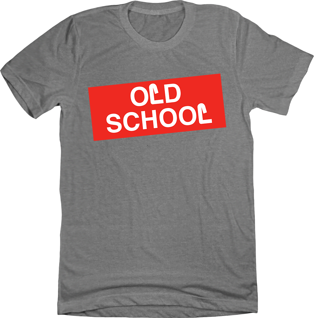 Old School Office Supply Logo Tee
