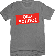 Old School Office Supply Logo Tee